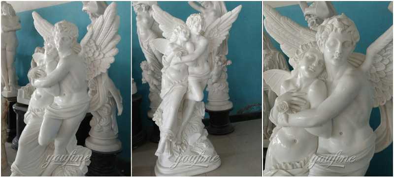 Outdoor Angel Marble Statue of Apollo and Daphne on discount sale