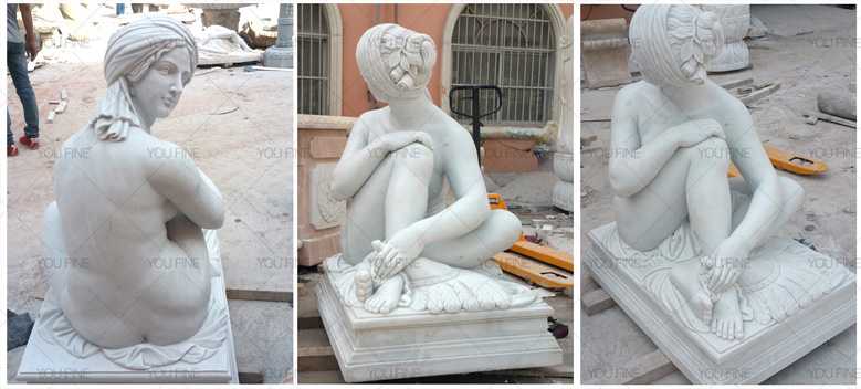 Beroemde marmeren sculpturen van Odalisque-beeldBeroemde marmeren sculpturen van Odalisque-beeld