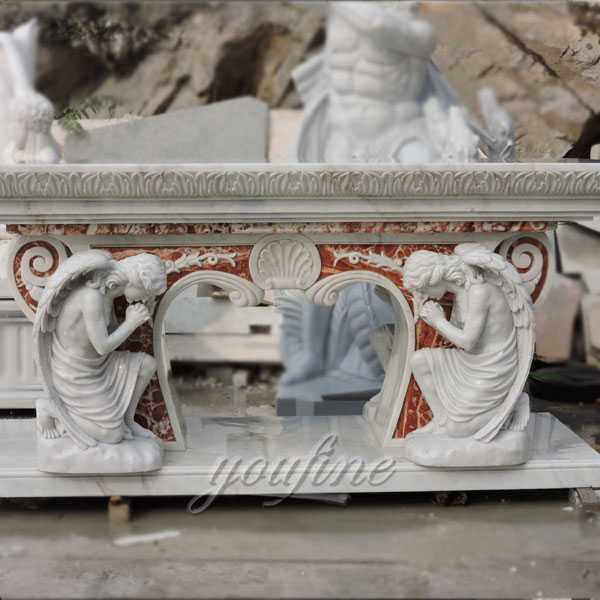 Church marble altar sculpture
