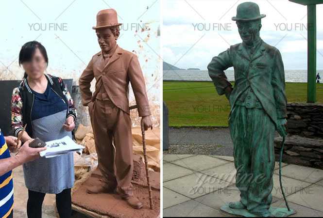 charlie chaplin sculpture