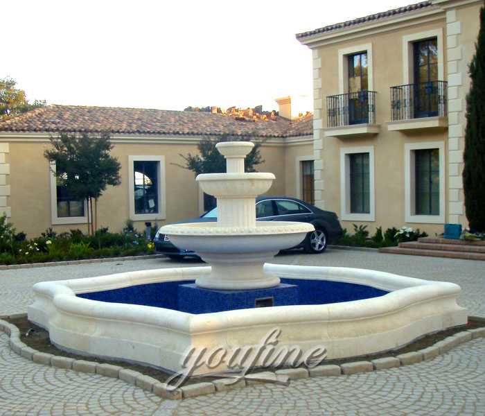 famous marble fountain