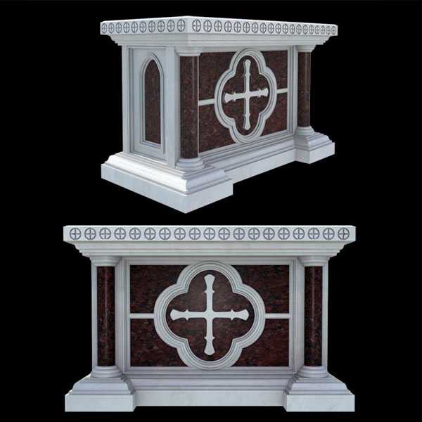 Price of luxury marble altar table