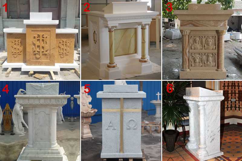 church marble pulpit designs