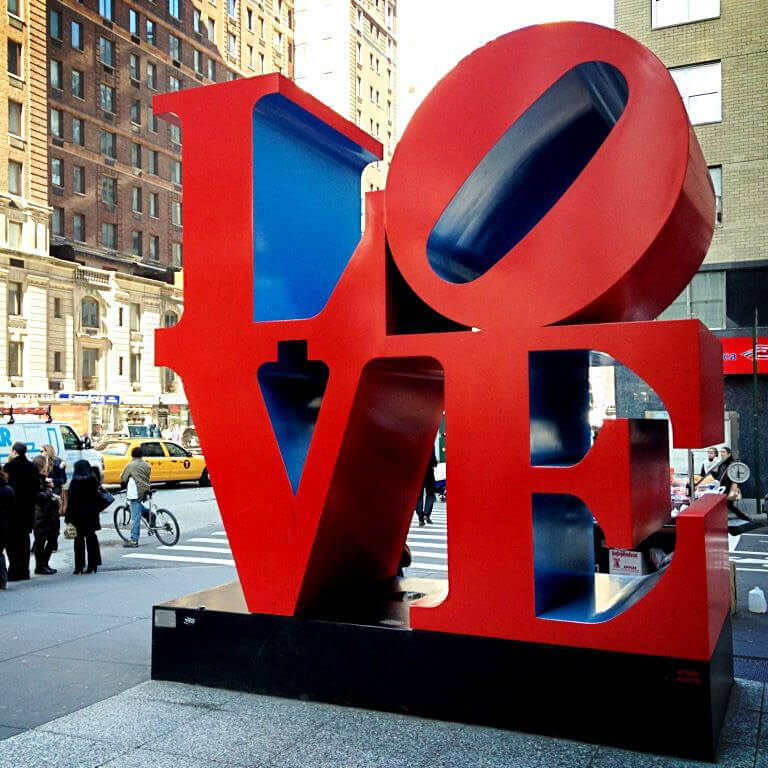 love sculpture for sale