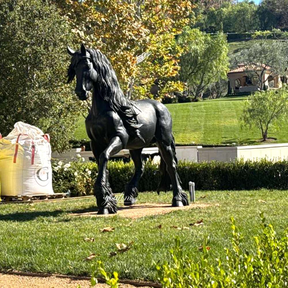 Bronze Horse Statue Client Project 2