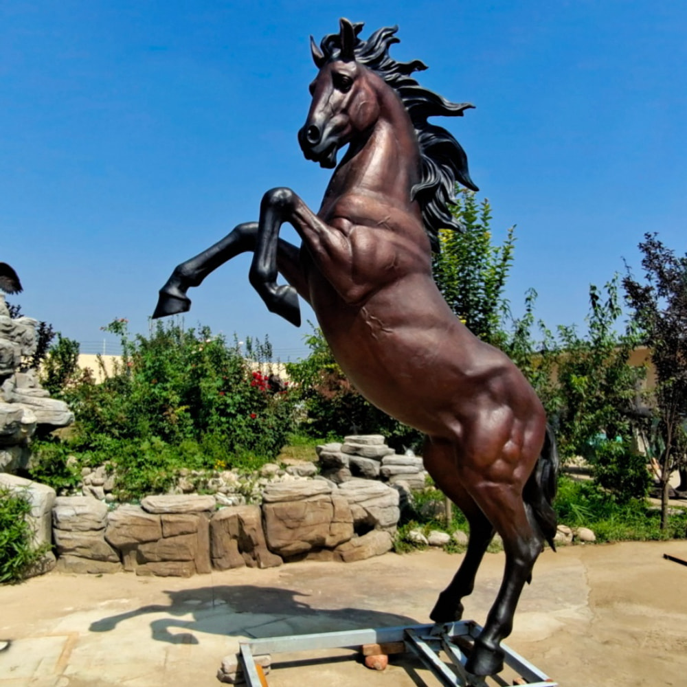 Custom Bronze Horse Sculpture