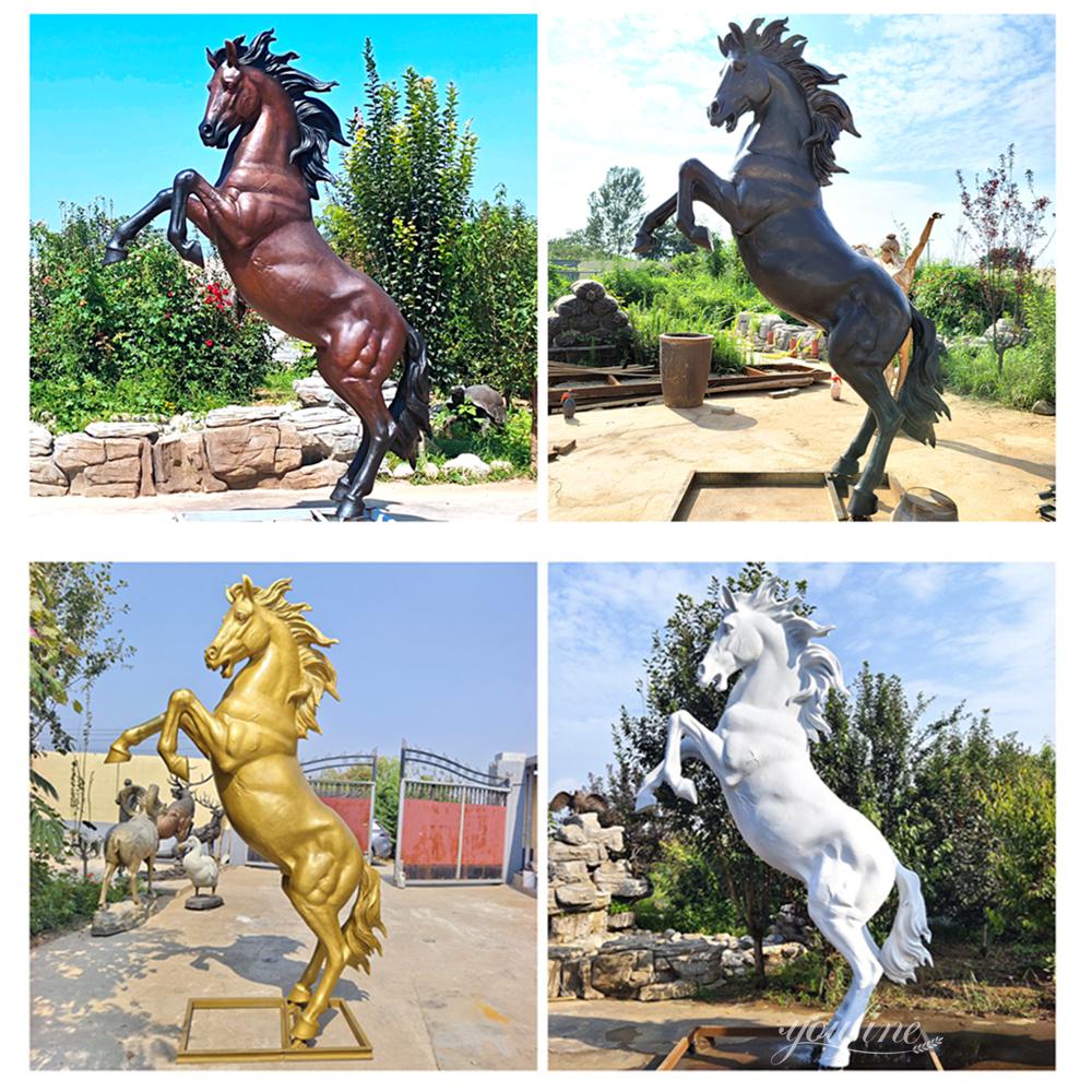 In-Stock Bronze Horse Sculptures