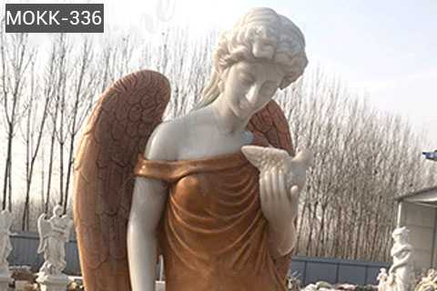 Marble Angel Fountain details