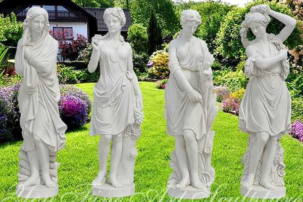 Garden Marble Four Season Statues