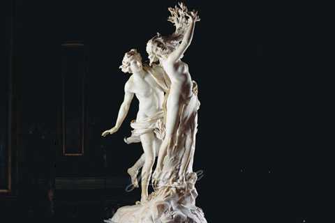 Apollo and Daphne statue for sale