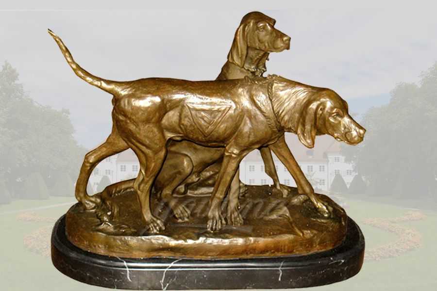 Life size bronze greyhound dog statue BABD-01-1