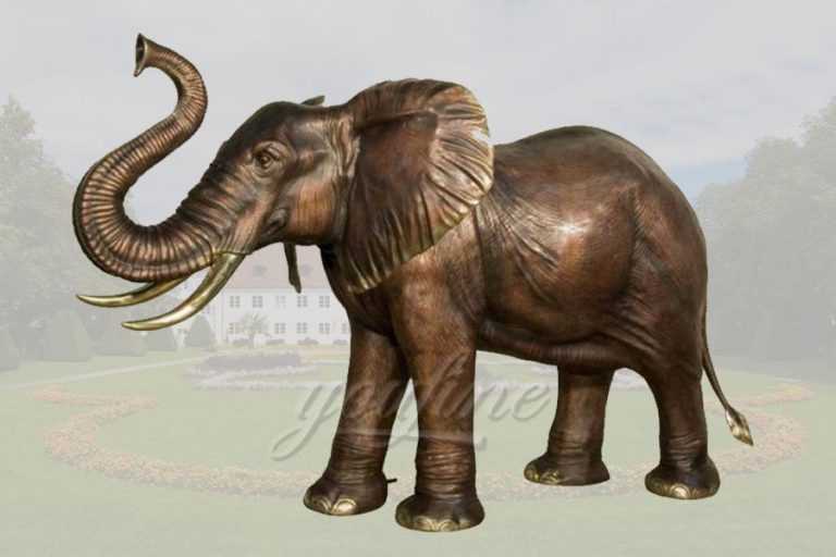 Customize Life Size Bronze Elephant Sculpture for SaleBABE03