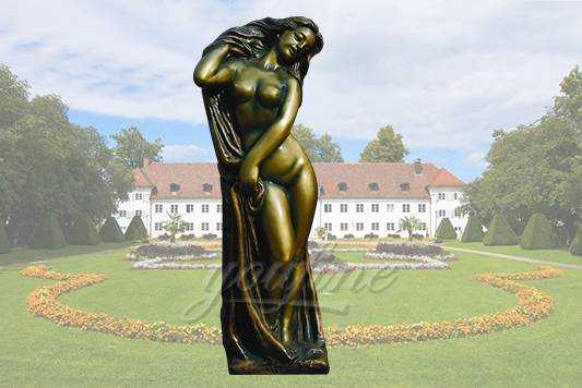 Garden bronze woman life size nude statues for sale