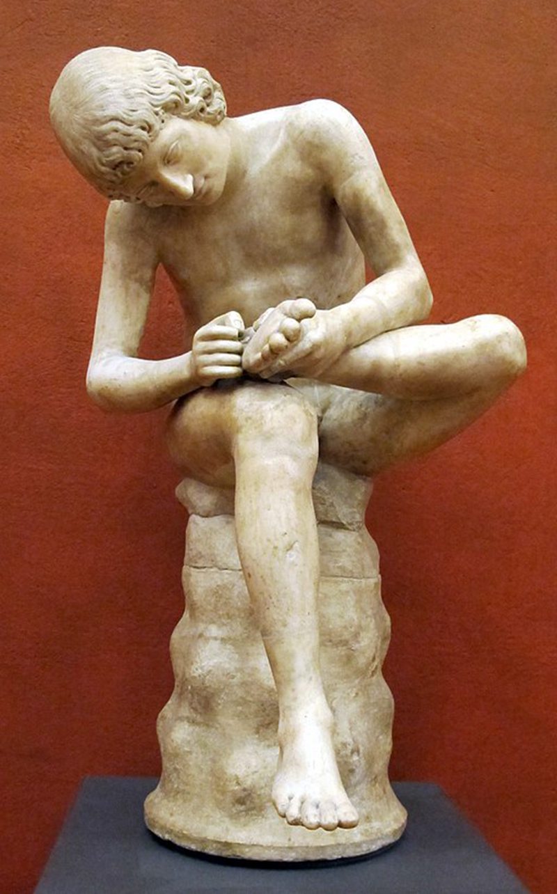 Boy with Thorn- YouFine Sculpture