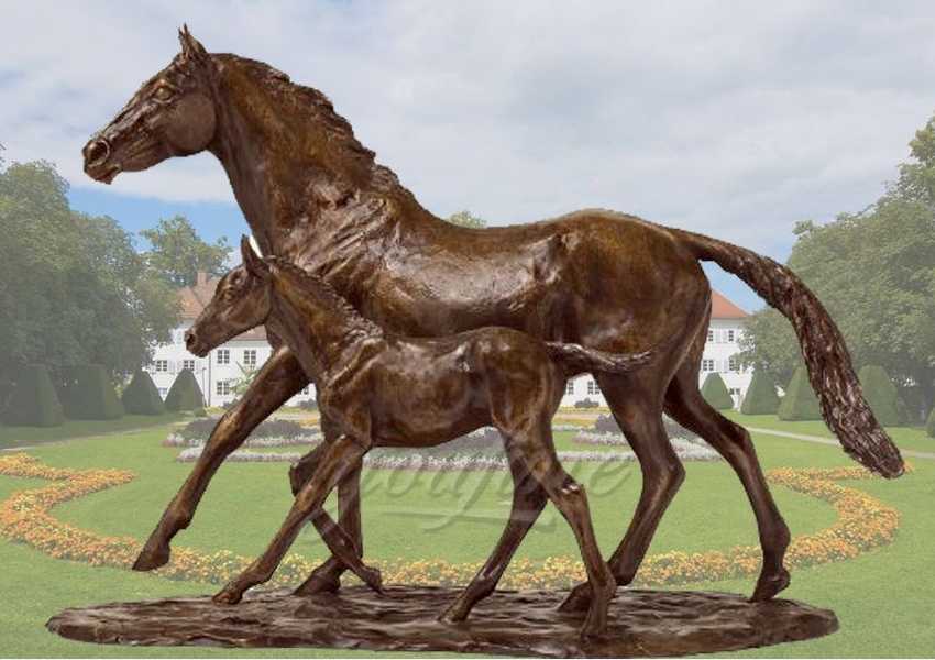 Bronze Horse Statue
