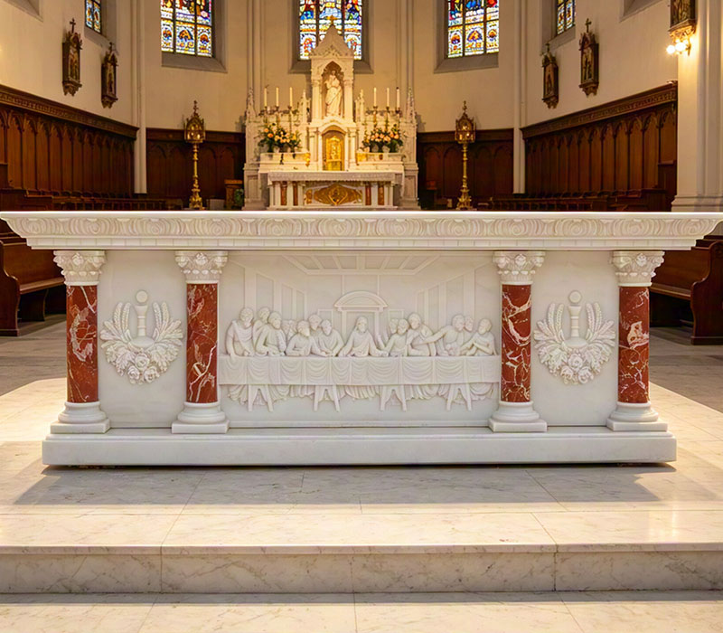 Altar Stand for Church​ with The Last Supper