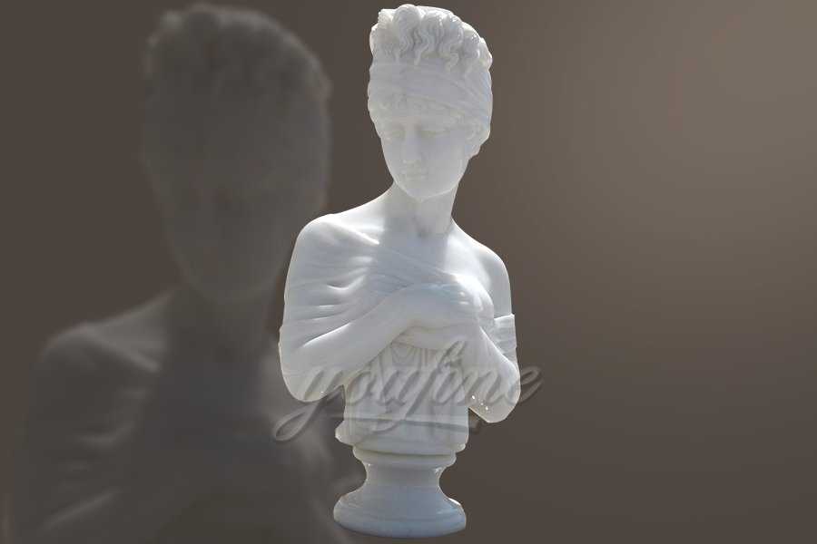 Custom Femal Bust Marble Statue