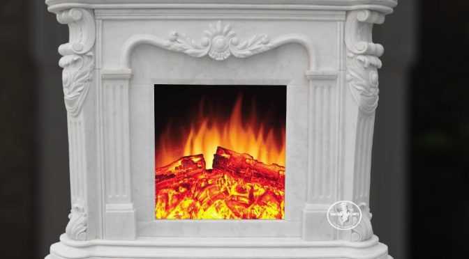 Customized indoor French marble fireplace surround with competitive price