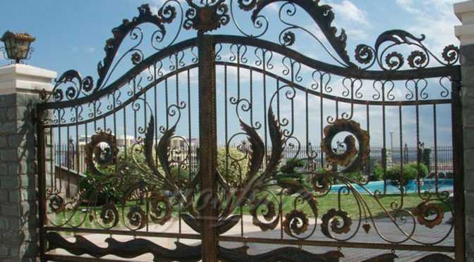 Wrought Iron Gate Designs