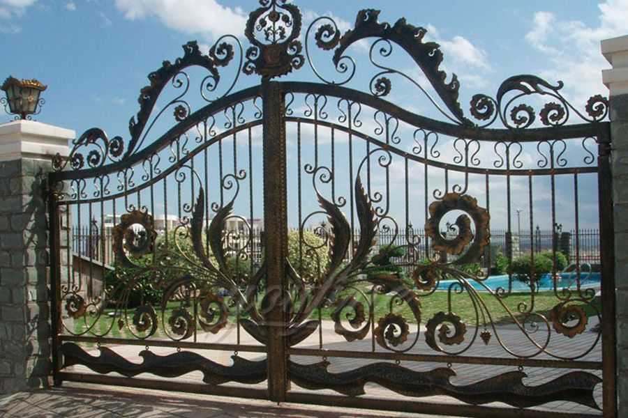 Decorative Wrought Iron Gate Designs