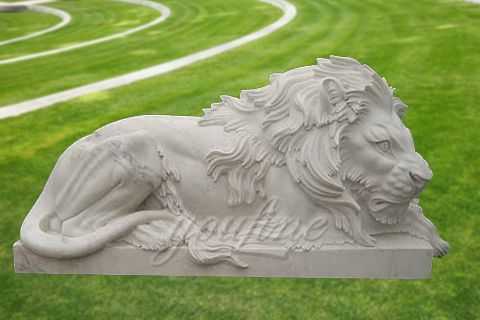 Decorative garden stone animal sculpture