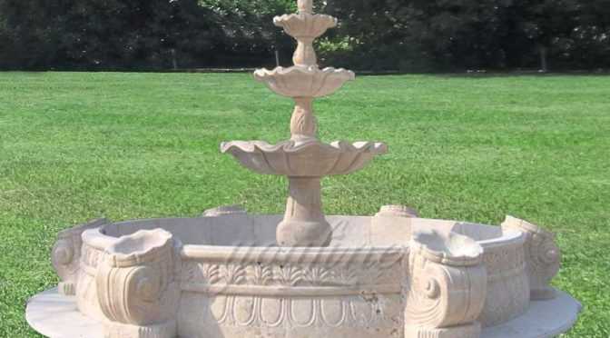 Hand Carved Garden Classic Marble Fountain Sale Price