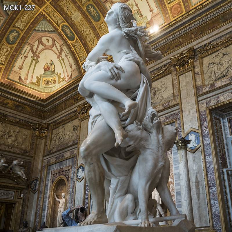 Famous Marble Statue of Rape of Proserpina