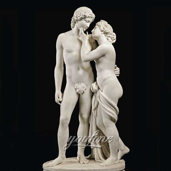 Famous art sculptures life size Venus and Adonis statues for sale