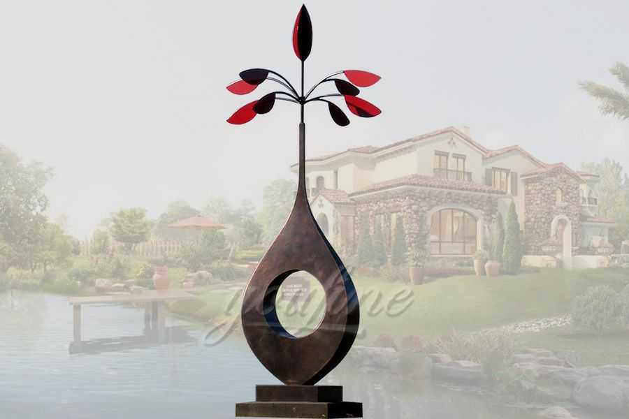 Garden art tree stainless steel sculpture