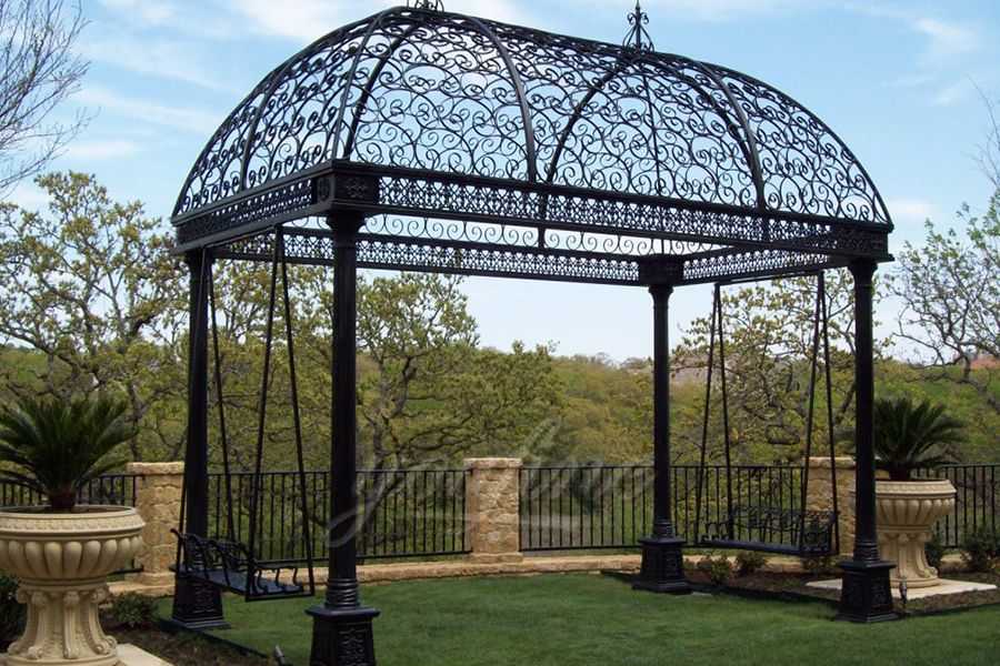 Garden Casting Iron Gazebo For Sale