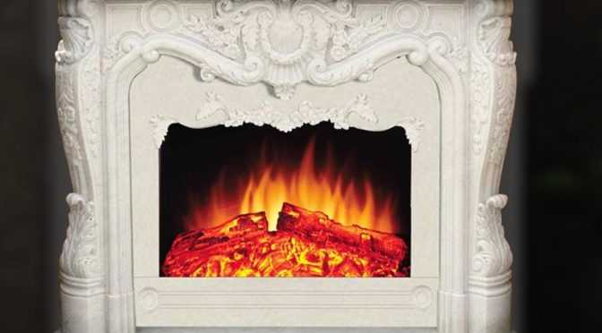 Interior Decoration French hand carved marble fireplace mantel MFFS-07