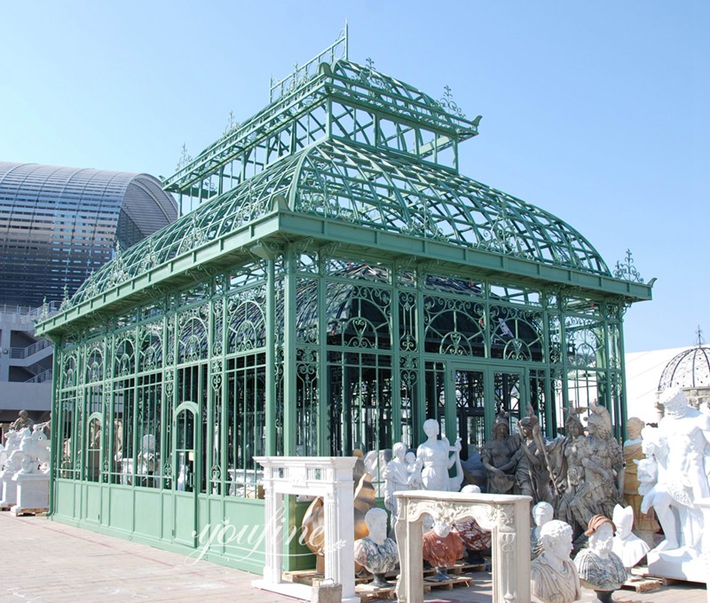 Iron Green House in different styles