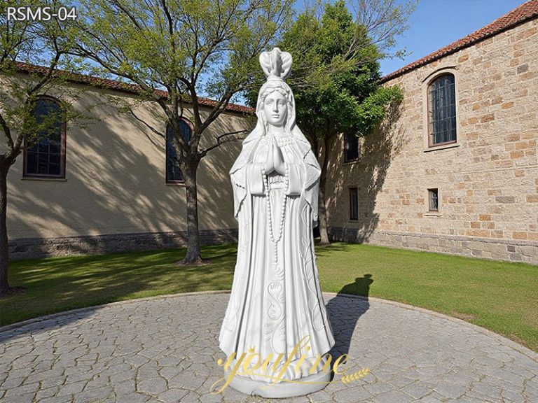 Life Size Virgin Mary Statue with Crown RSMS-04