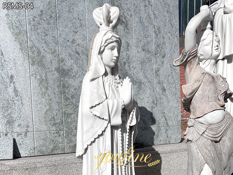 Life Size Virgin Mary with Crown statue