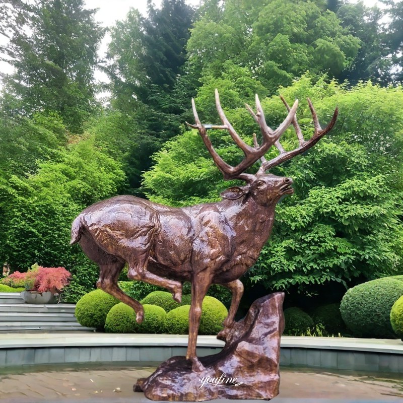 Decorative Outdoor Garden Deer Statue BABD-02