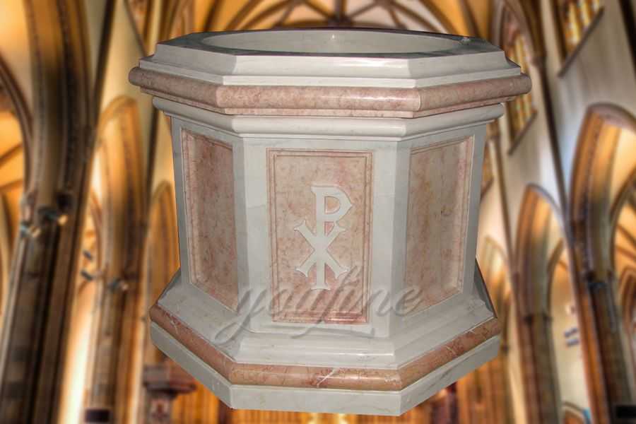 Marble Baptism Font for Church