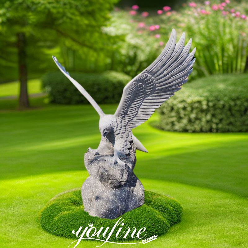 Marble Eagle Statue 4