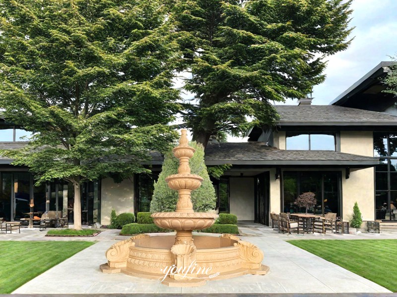 Marble Garden Fountain