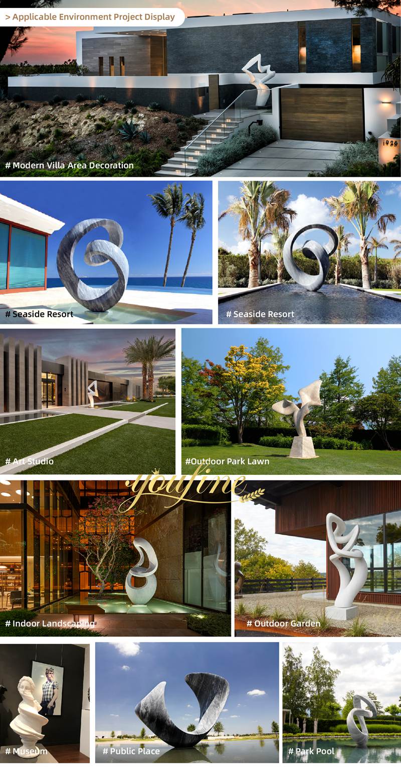 Modern Sculpture Abstract Art 1
