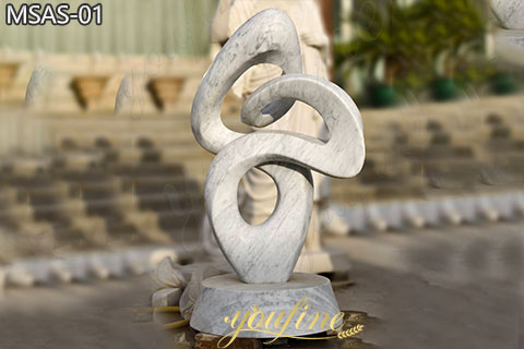 Modern-Sculpture-Abstract-Art-Lovers-Marble-Statue-3