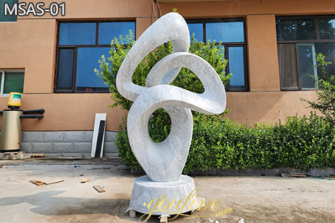 Modern-Sculpture-Abstract-Art-Lovers-Marble-Statue-4