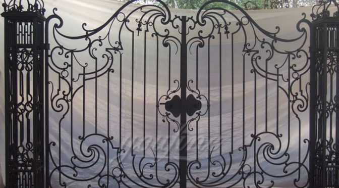 Wrought Iron Main Gate