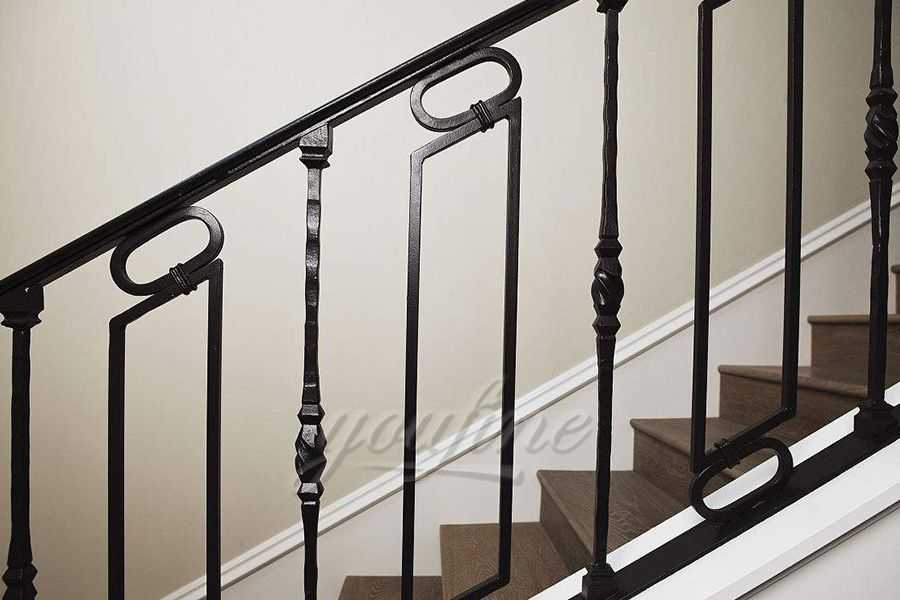 Outdoor Metal Wrought Iron Stair Railings