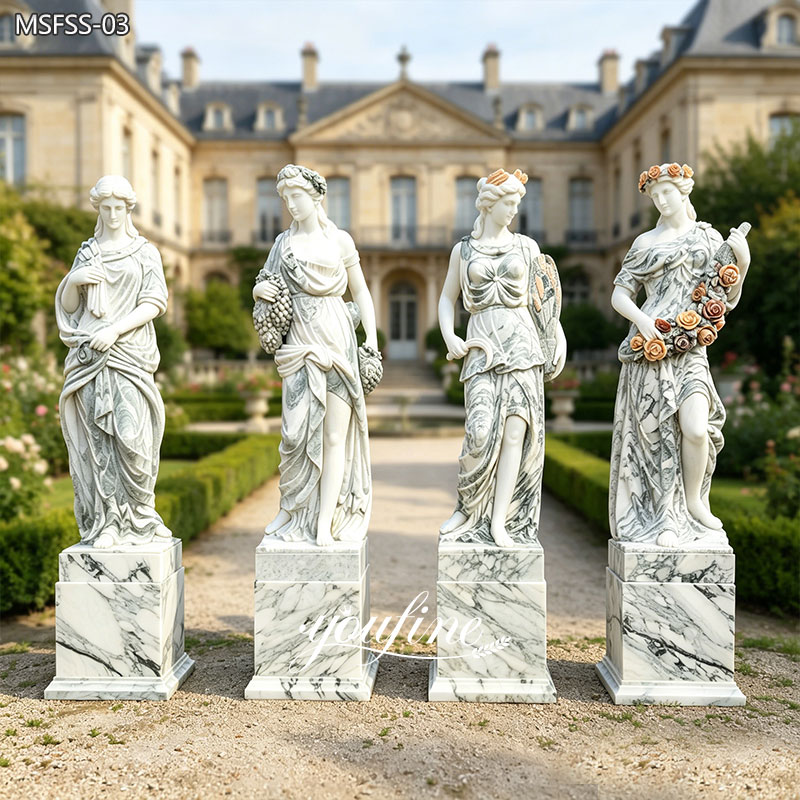 Roman Four Season Goddess Statues
