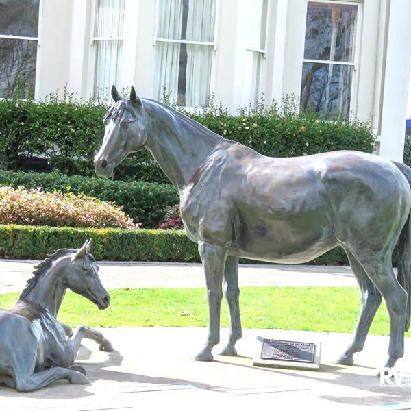 Statue of Mare And Foal