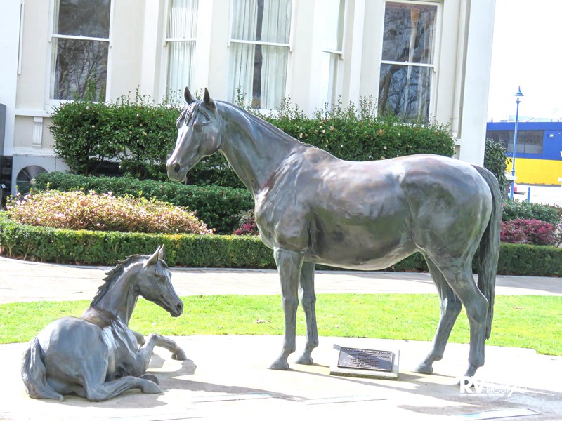Statue of Mare And Foal