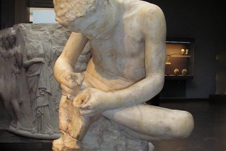 The Famous Statue-Boy with Thorn