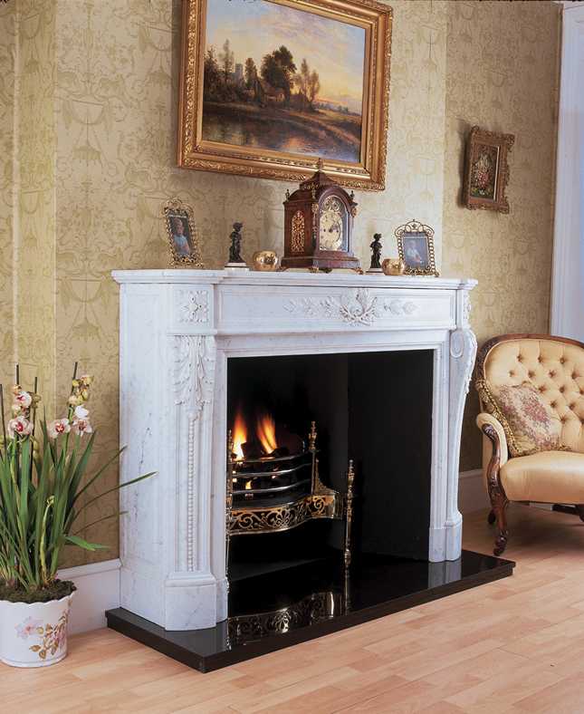 Timeless Classic Antique Marble Fireplace London