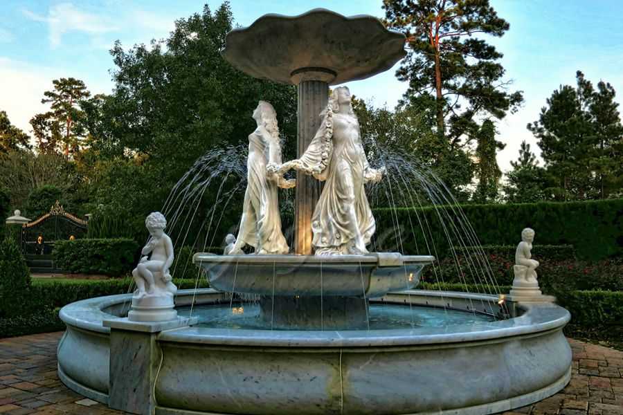 White Marble Fountain Suppliers