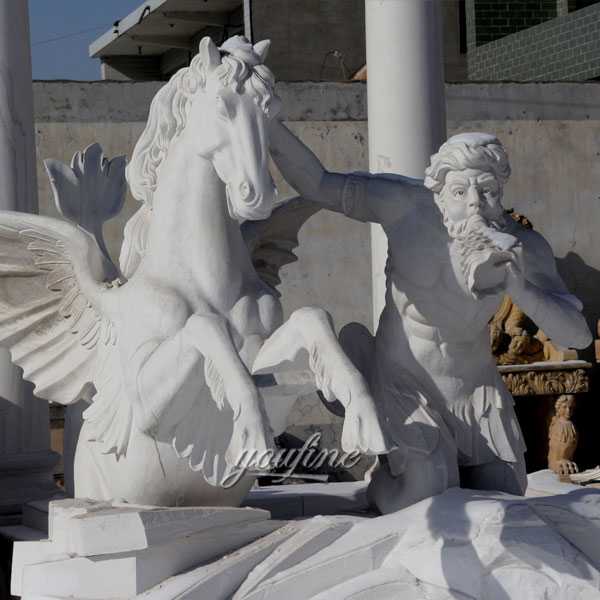 World most famous large trevi fountains replica in pure white marble for our american friend